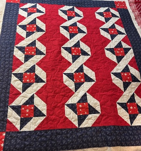 Quilt of Valor August project